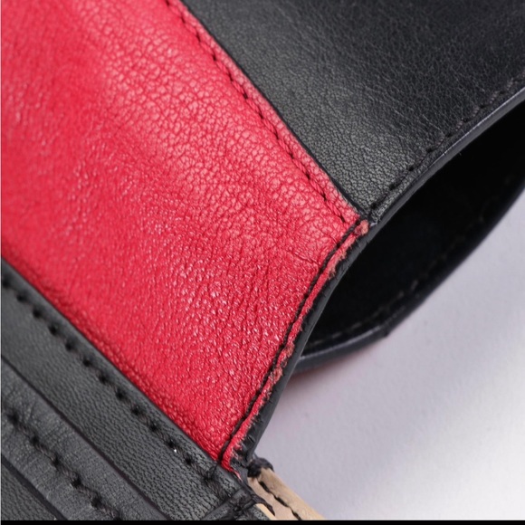 Chloe Alison Tote in Hot Pink and Black Color Block Leather - Picture 7 of 7